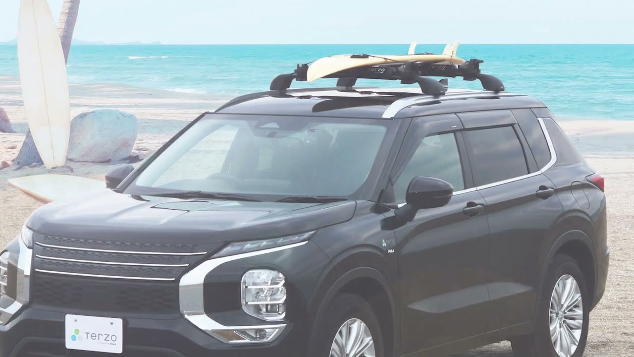 Terzoサーフボードキャリア【EZ LOCK】EM49 - YouTube