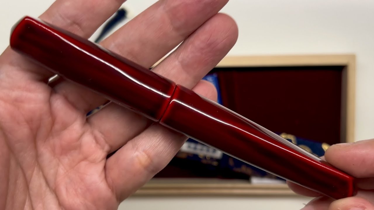 A Few Fair Pens - Nakaya Dorsal Fin v.2 Akatamenuri Fountain Pen