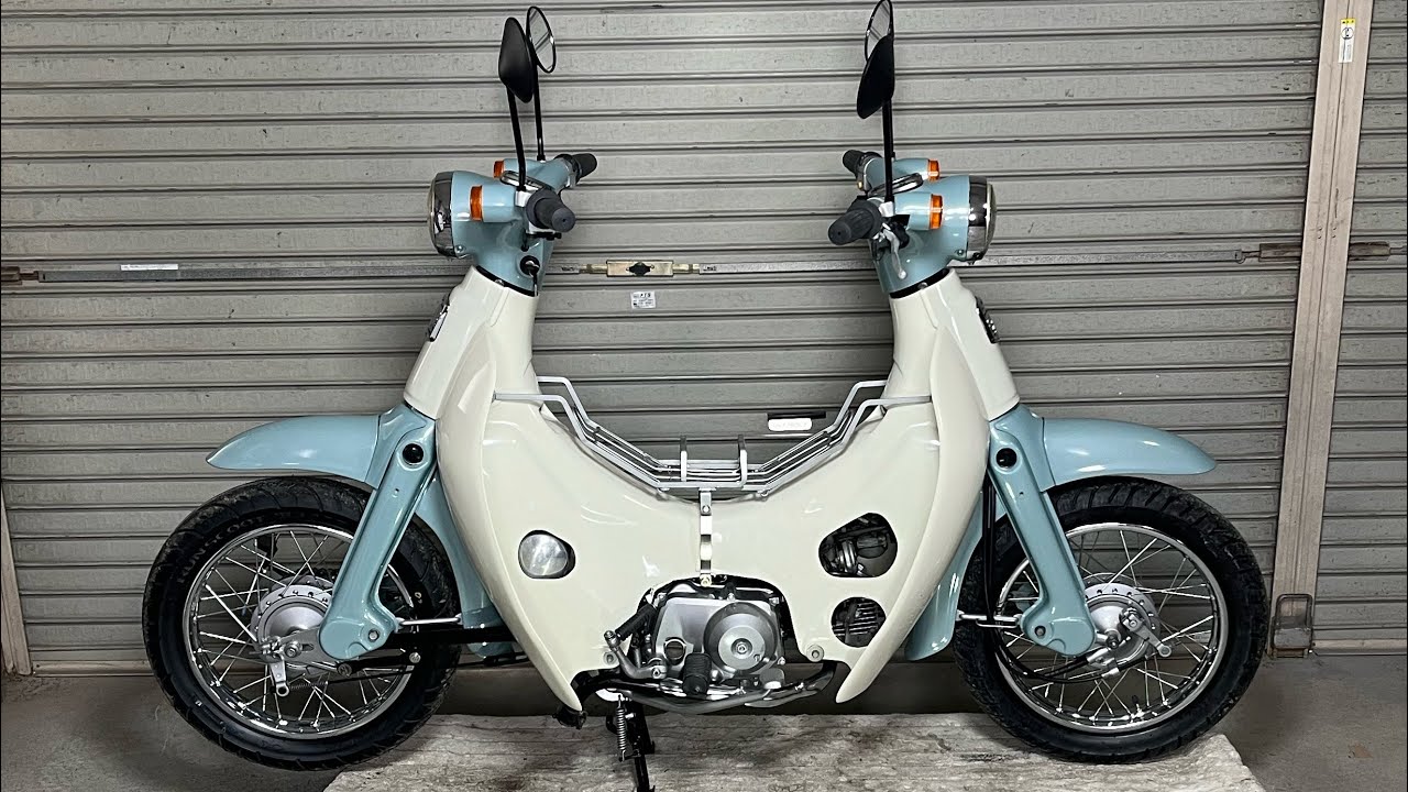 ホンダのリトルカブ 前後同じ顔にしてみた。front or back? honda