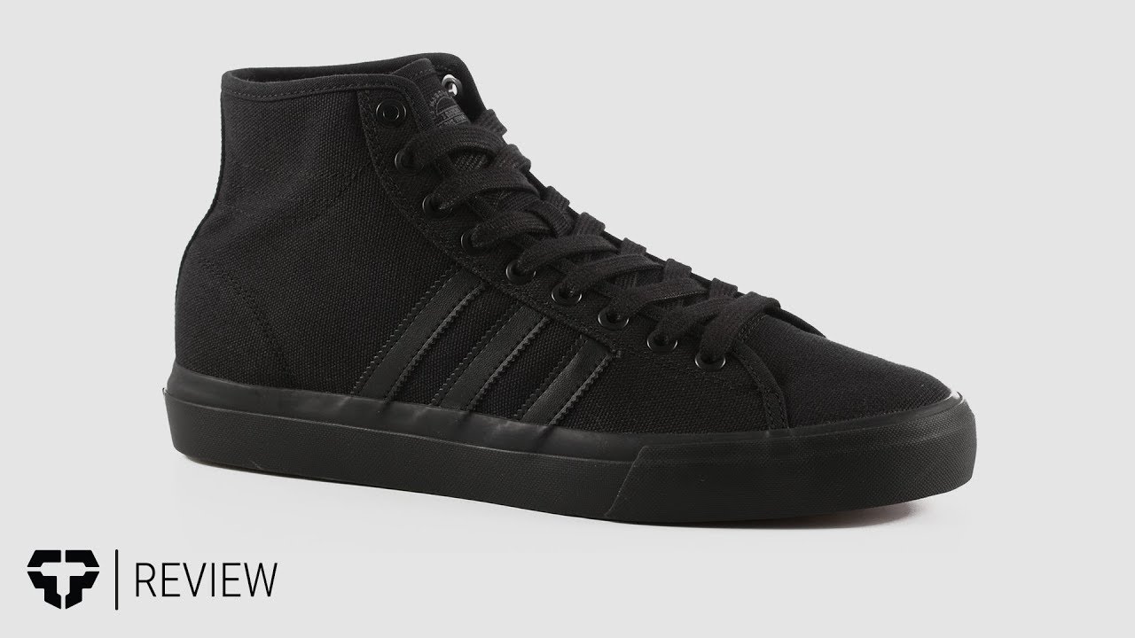 Adidas Matchcourt High RX Skate Shoes Review - Tactics - YouTube