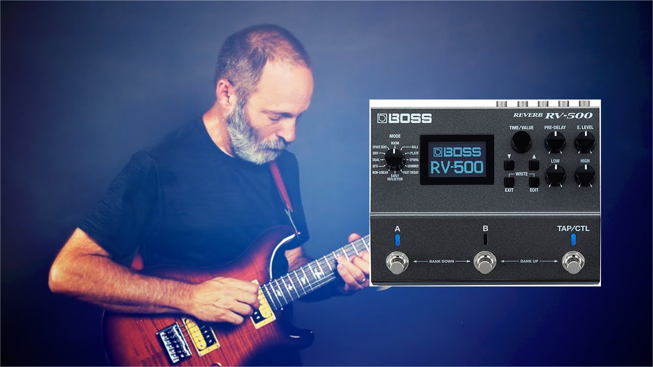 Boss RV-500 Reverb - Ambient Guitar Meditation 17-23 (Boss DD-500