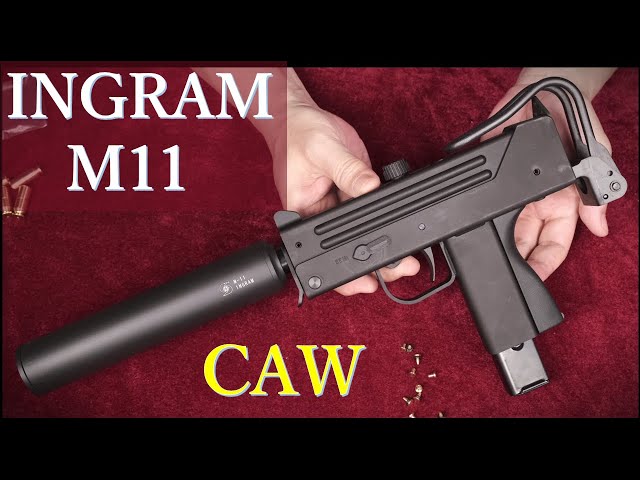 INGRAM M11 モデルガン / CAW：名作MGC・M11の復刻版：装填排莢など
