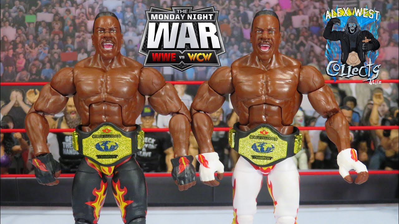 WWE Mattel Monday Night Wars Elite Series 6 CHASE Booker Figure