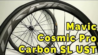 Mavic Cosmic Pro Carbon SL UST Disc Road Wheelset - Everything you