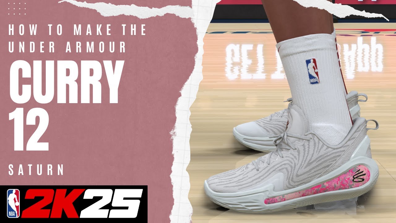 How to Create the Curry 12 Saturn in the NBA 2K25 Shoe Creator