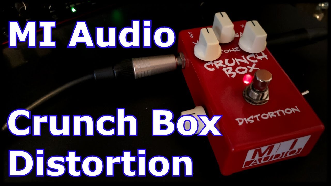 MI Audio Crunch Box Distortion - YouTube