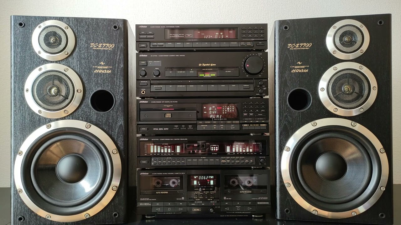 1988年 バブルコンポ VICTOR CREATION Z7700 JUST ONE MORE KISS/悪の