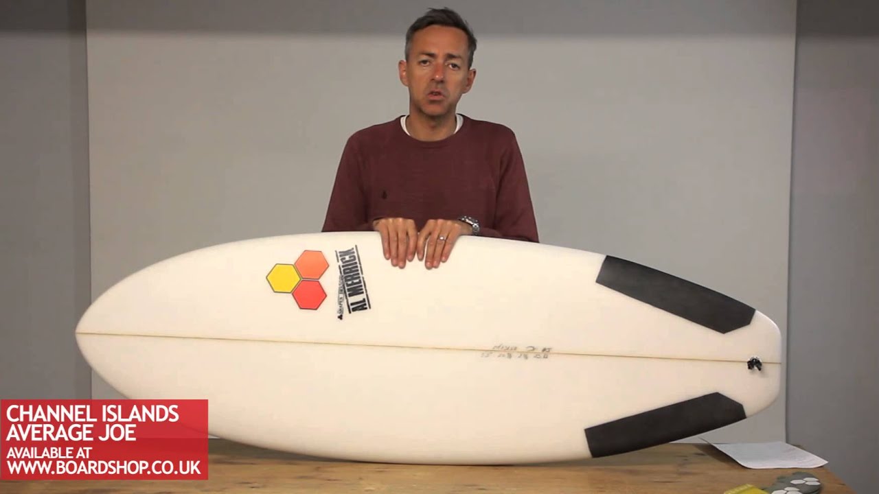 Channel Island Average Joe surfboard review - YouTube