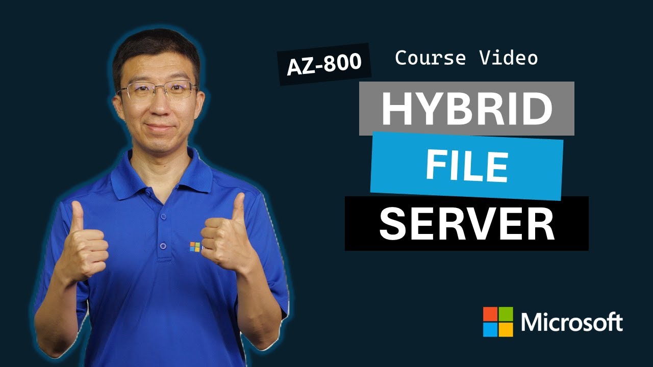 Implement a hybrid file server infrastructure AZ-800 | Episode 11