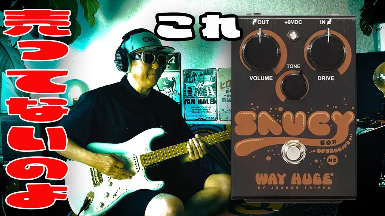 価格高騰激レア歪みエフェクター】一言では言い表せない至福のオーバー