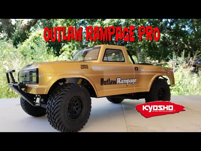 Review of the Kyosho Outlaw Rampage PRO. From One 10 Hobbies - YouTube