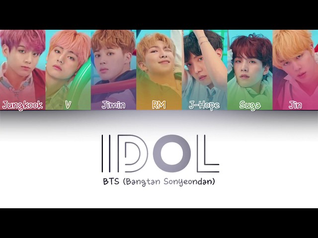 BTS (방탄소년단) - IDOL (우상) [Nicki Minaj Version/니키 미나 즈