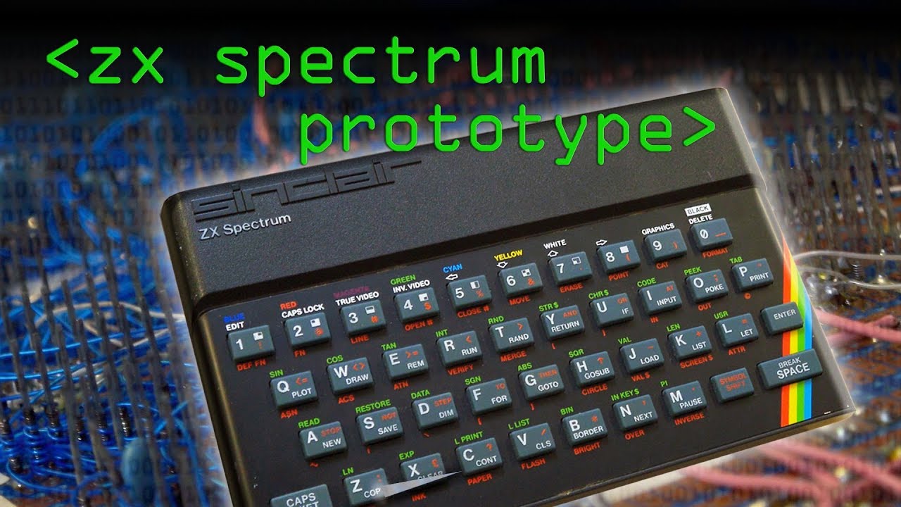 ZX Spectrum Prototype - Computerphile - YouTube