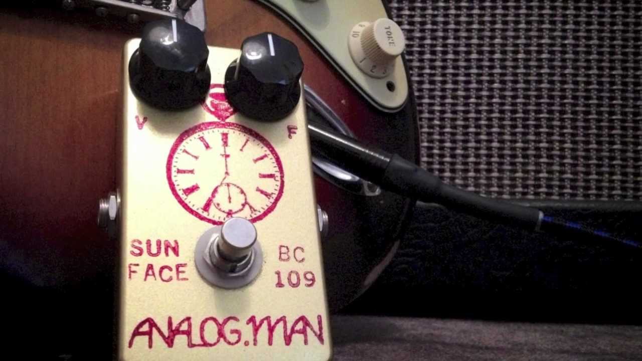 AnalogMan SunFace BC109 review - YouTube