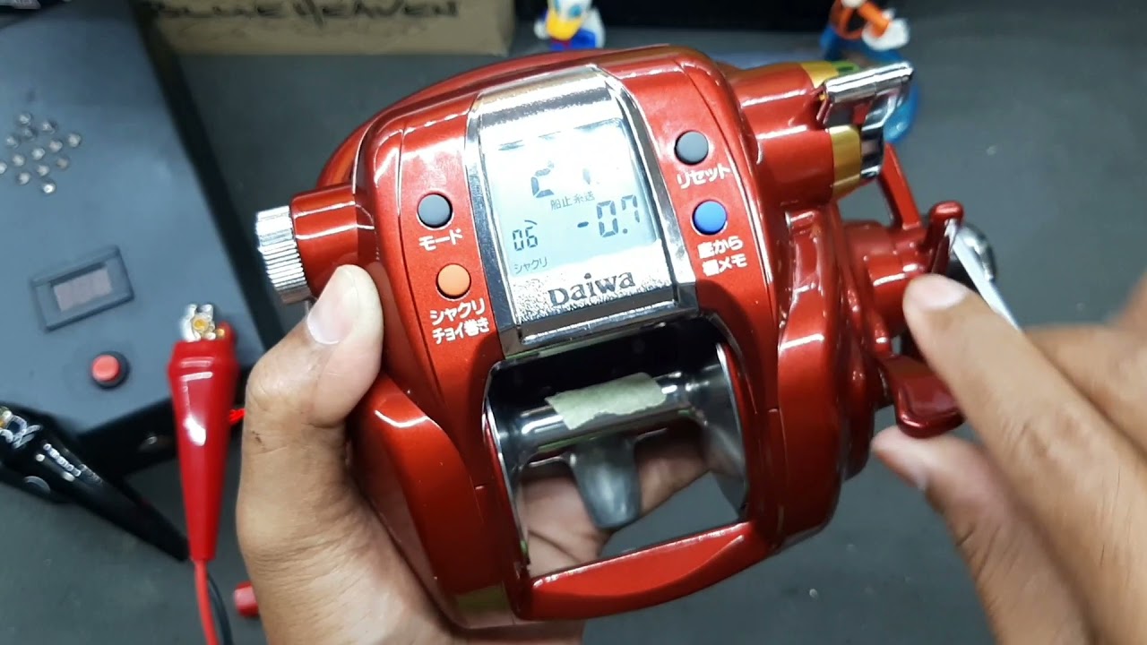 REEL ELECTRIC DAIWA TANACOM BULL 750 FE - YouTube