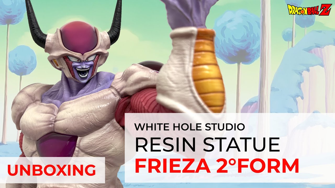 Dragon Ball statue unboxing review Frieza 2 form - White Hole