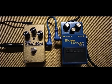 Keeley Super Phat Mod & Boss BD-2 Blues Driver - YouTube