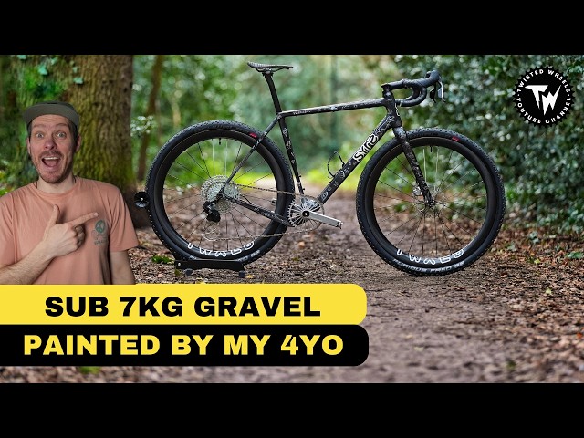 Building a Sub-7kg Aero Gravel Bike (Custom Paint with My 4-Year