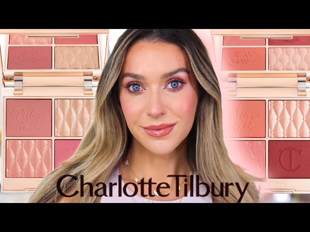 NEW CHARLOTTE TILBURY PILLOW TALK BEAUTIFYING FACE PALETTES REVIEW