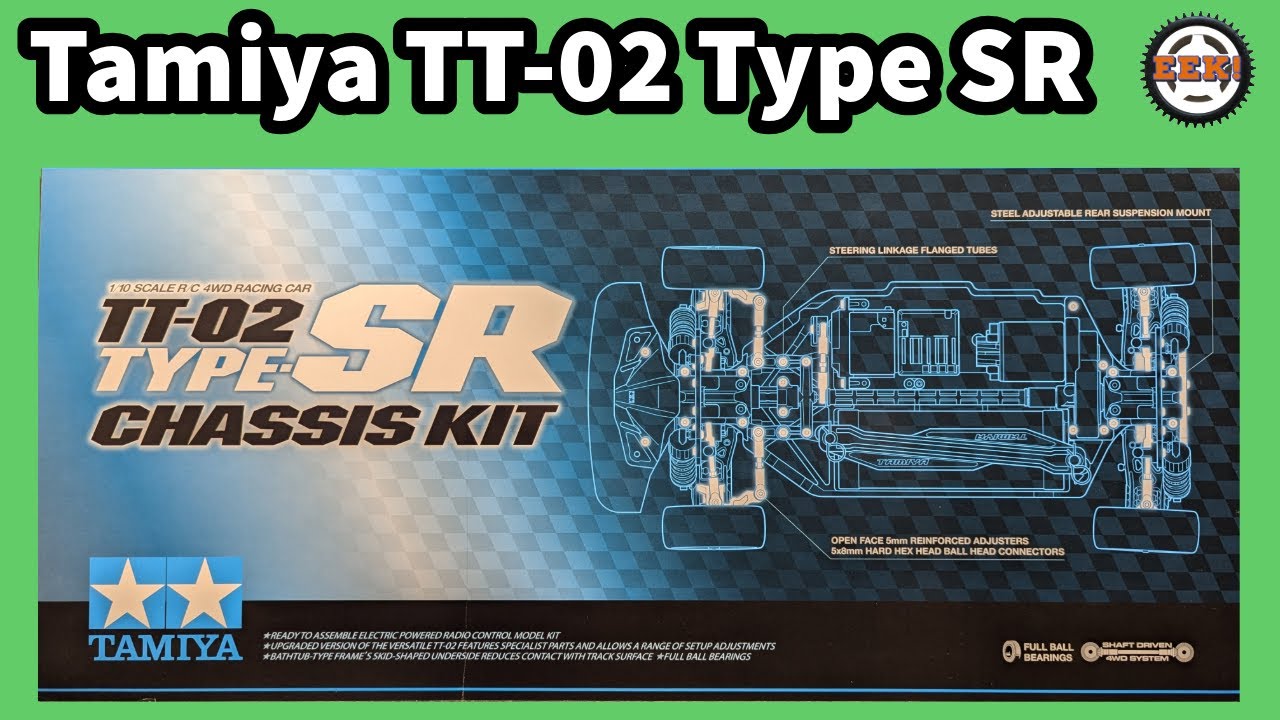 Tamiya TT-02R Vs. TT-02 Type-SR - Unboxing and Comparison - What