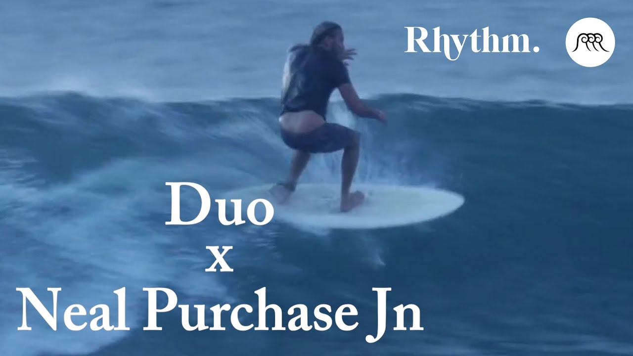 Neal Purchase Jnr surfing on Duo surfboard in Bali | Rhythm - YouTube