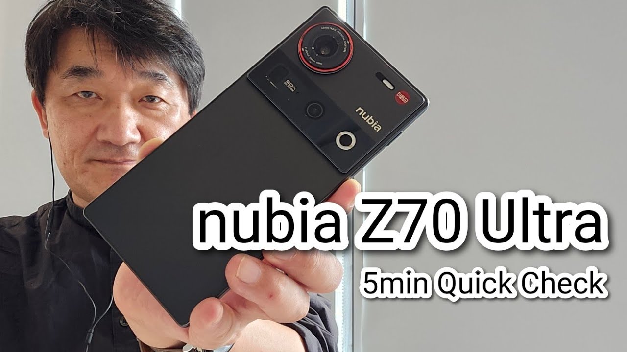 日本発売！nubia Z70 Ultraを5分でチェック - YouTube