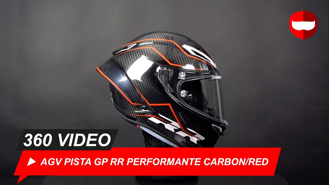 AGV Pista GP RR Performante Carbon/Red - Showcase - YouTube