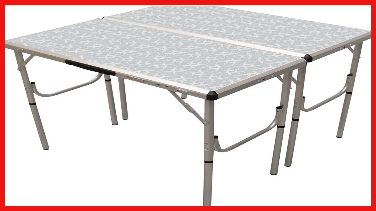 Coleman Folding Table | 4-in-1 Pack-Away Camping Table - YouTube