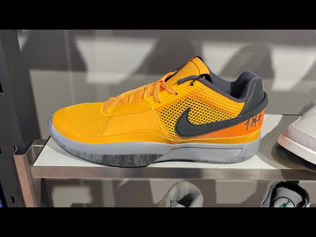 Nike Ja 1 PE “Wet Cement” (Laser Orange/Iron Grey/Black) - Style