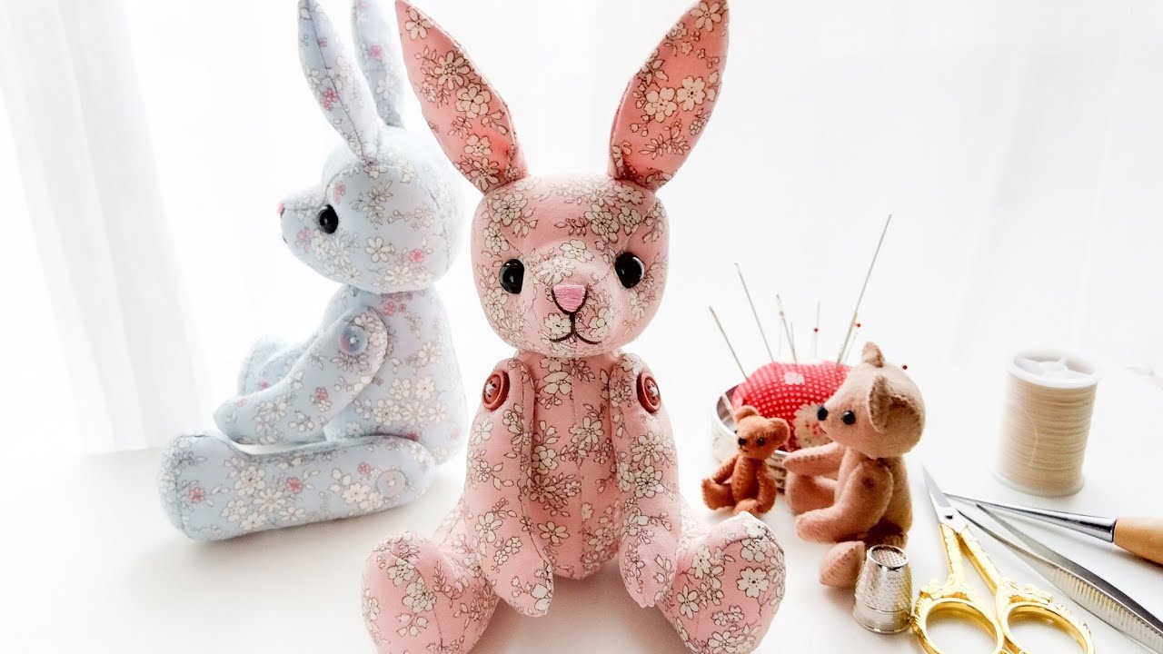 テディラビットを作ろう【くまの散歩道テディベア講座2023♯8】【DIY