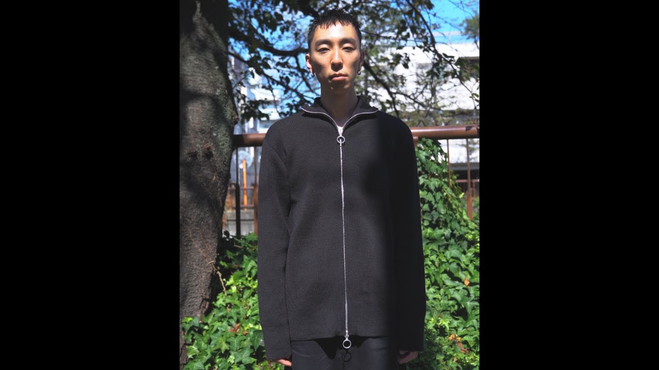 OUR LEGACY FUNICHAN SWEATER Black Rustic Merino - YouTube