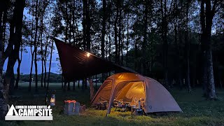 ステイシー1人用インナー初張り】広い前室に快適にこもるソロキャンプ