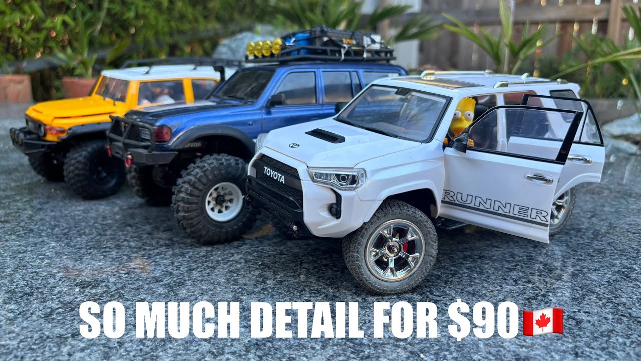 HG4-209 NEW FIFTH GEN TOYOTA 4 Runner 1/18 Scale RTR RC CAR