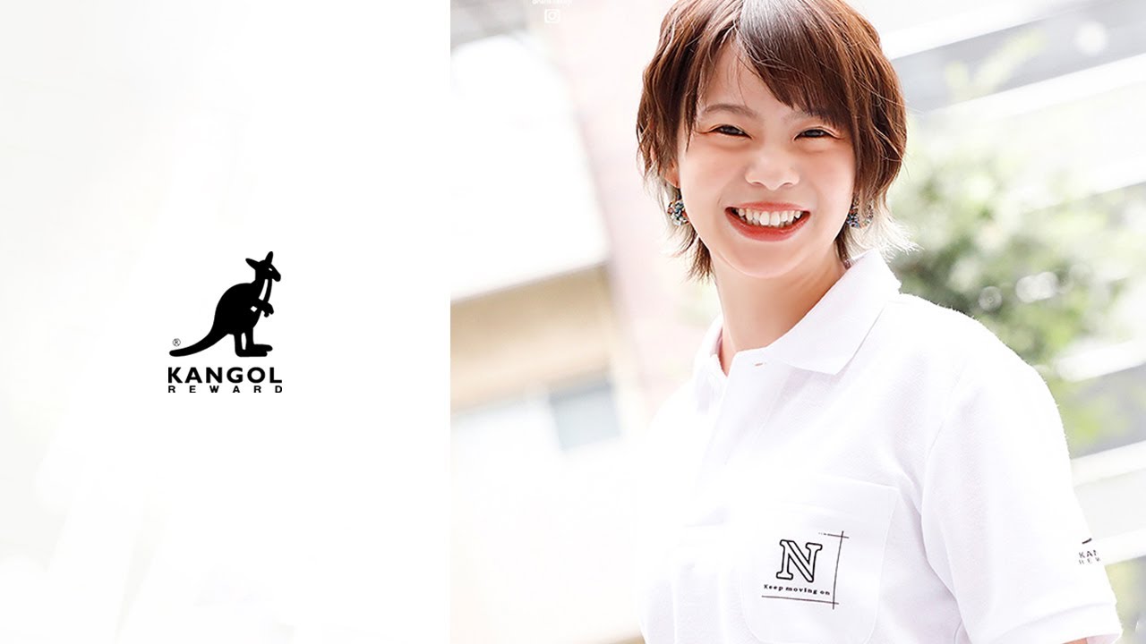 完全受注生産】高木菜那×KANGOL REWARDコラボ企画第2弾！ポロシャツ