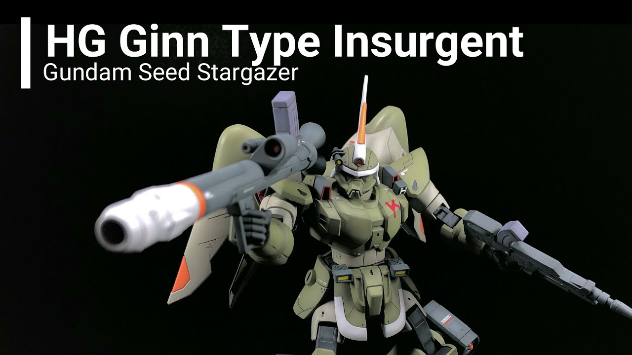 HG Gundam SEED 1/144 Ginn Type Insurgent Custom Painted Build ZGMF