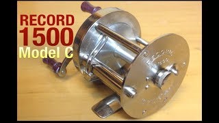 Reel Maintenance|Abu RECORD 1500C|Vintage reel|Hirobou Fishing