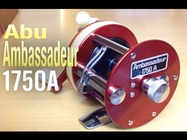 Ambassadeur 1750 A レッドリール ジャンク品 ABU 1750A ジャンク品