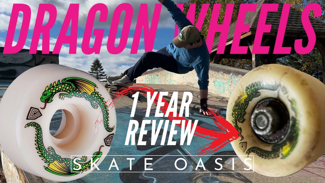 Powell Peralta Dragon Wheels Review - 1 Year Later! - YouTube