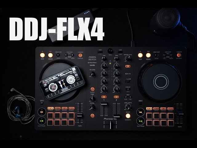 DDJ-FLX4 動作異常無し 傷汚れ無し Pioneer DJ 【数量限定】DDJ-FLX4-W