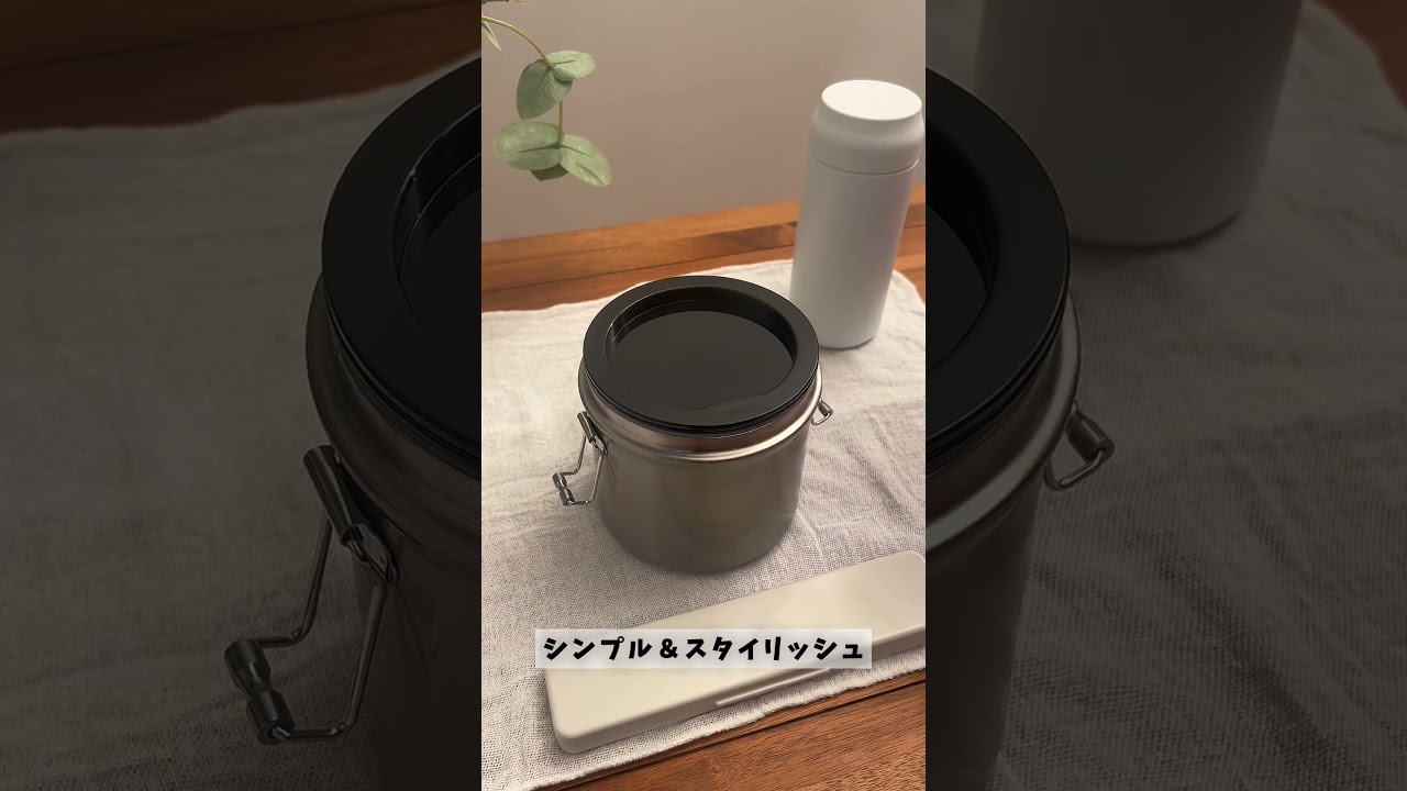 折りたたみ ハンドル付き 保温 保冷 丼 ジャー 540ml お弁当 ランチ