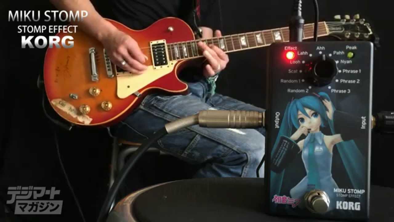 KORG / MIKU STOMP【デジマート製品レビュー】 - YouTube