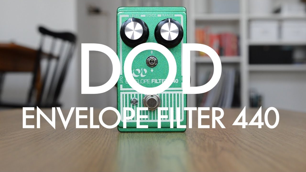 DOD Envelope Filter 440 (demo) - YouTube