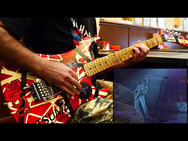 エディの神がかったTokyo Dome Live 1989/VAN HALEN/5150 - YouTube