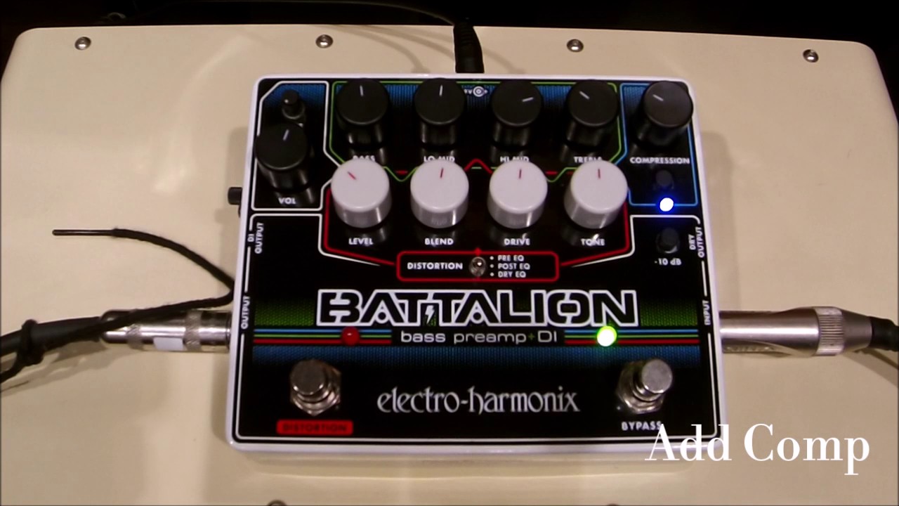 ElectroHarmonix/Battalion Soundtest 試奏動画 - YouTube