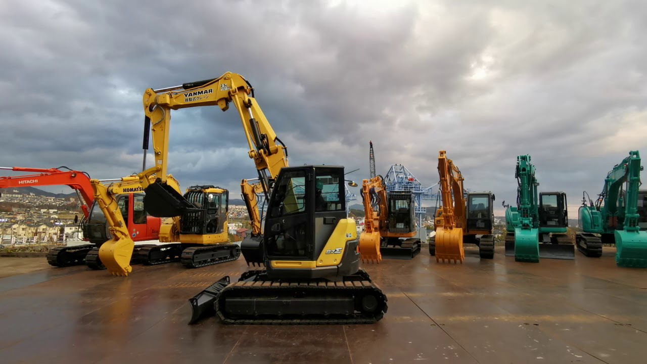 ヤンマー B7-6 油圧ショベル 0.25m3 [BE1673]【クレーン仕様