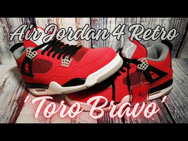 HAD TO ADD THEM TO THE COLLECTION | Air Jordan 4 Retro 'Toro Bravo