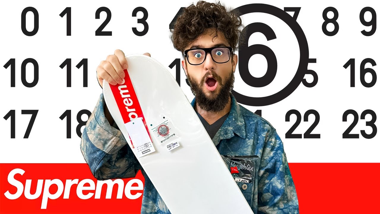 Unboxing My Supreme x MM6 Maison Margiela Pickups! - YouTube