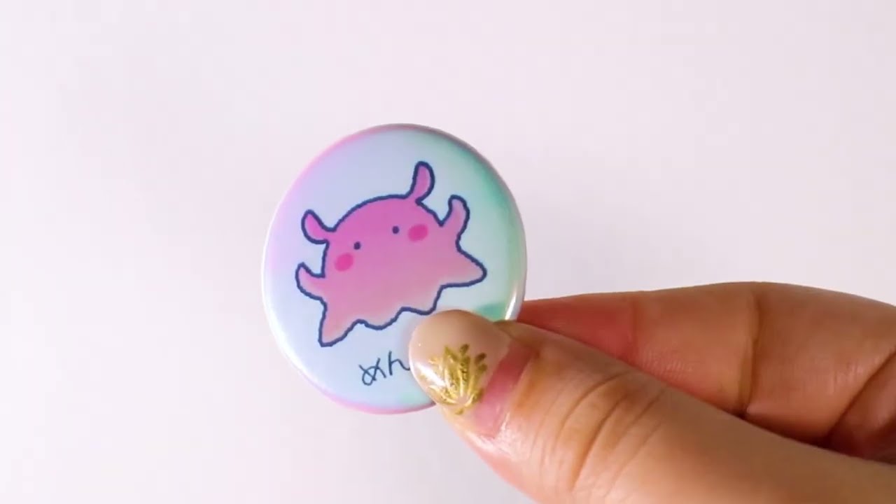 オーロラ缶バッジ（白押さえ無） | 缶バッジの達人