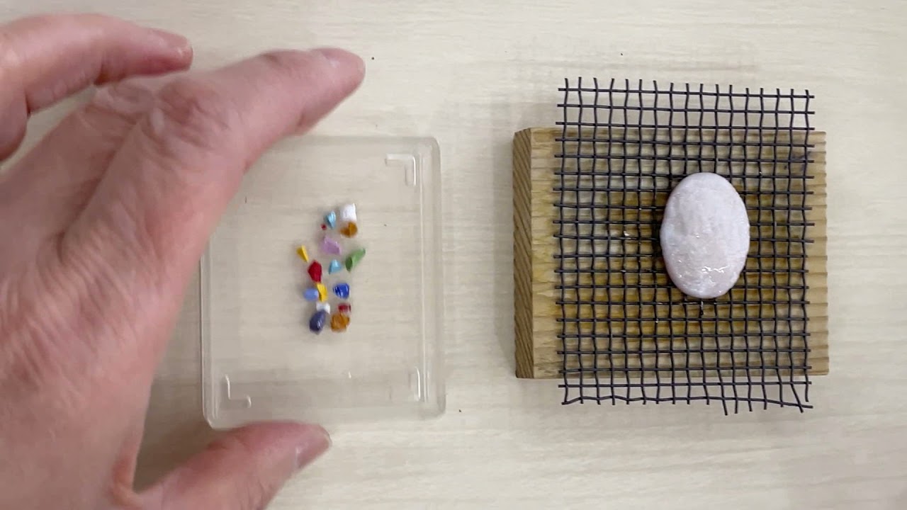 七宝焼の作り方：フリット法2－2 - YouTube