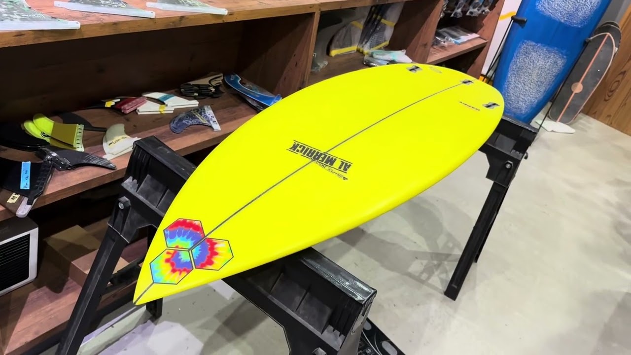 美品USEDアルメリックサーフボード5.9¥65,000-#中古サーフボード - YouTube